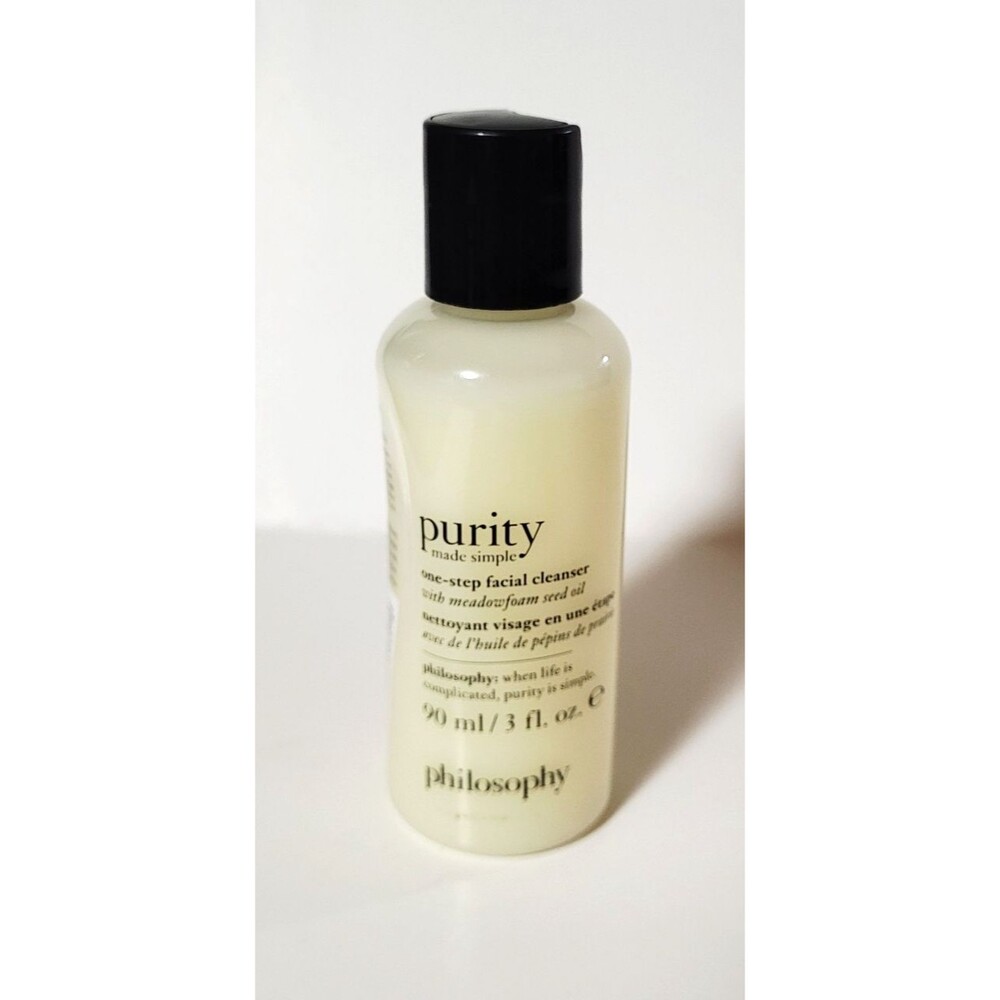 PHILOSOPHY One Step Facial Cleanser Facial Wash With Meadowfoam Seed Oil 3 oz